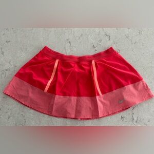Nike Dri-FIT Coral Pink Tennis Skort || Size: Large